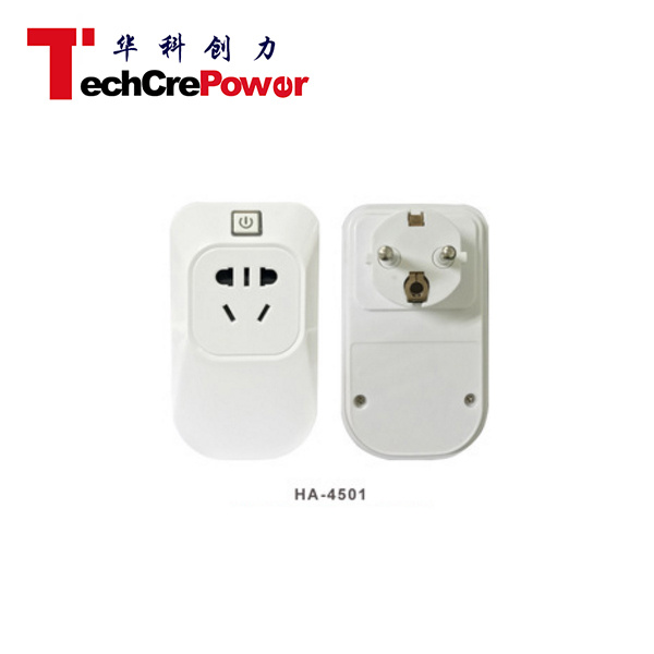 Ha-4501 Wireless Zigwave WiFi Intelligent WiFi Smart Plug Socket
