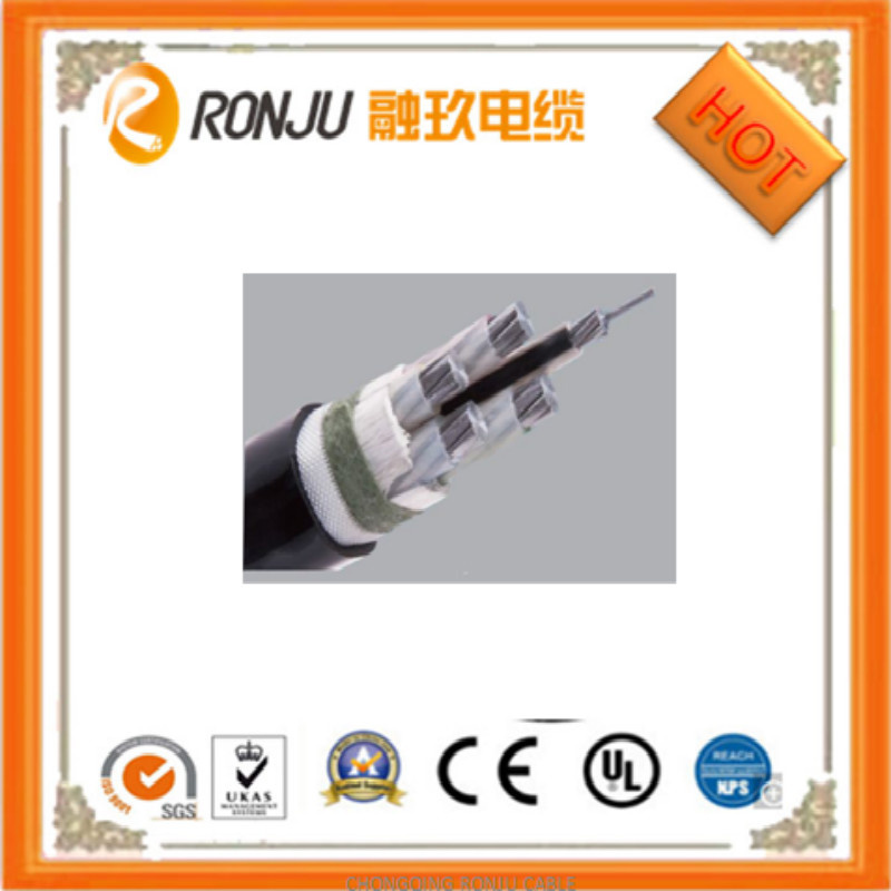 Aluminum Core XLPE Insulation PVC Sheath Power Cable