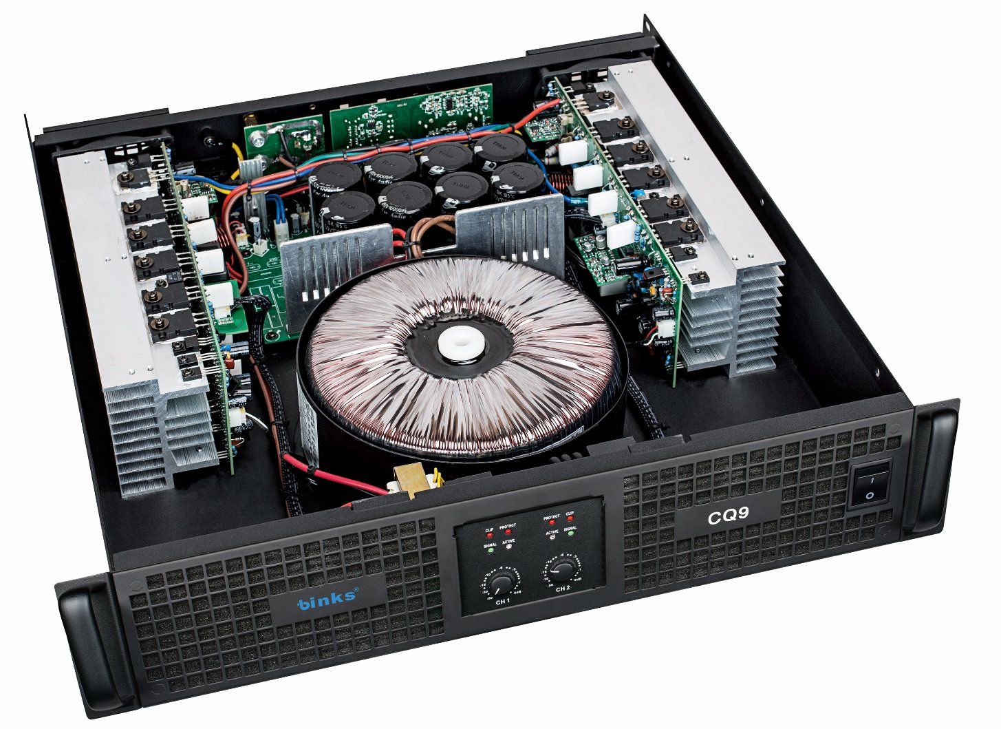 2u Racksize Power Amplifier Audio Amplifier Cq2