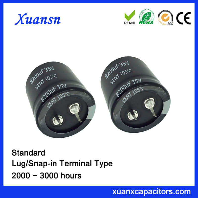 Best Aluminum Electrolytic Capacitor 8200UF 35V