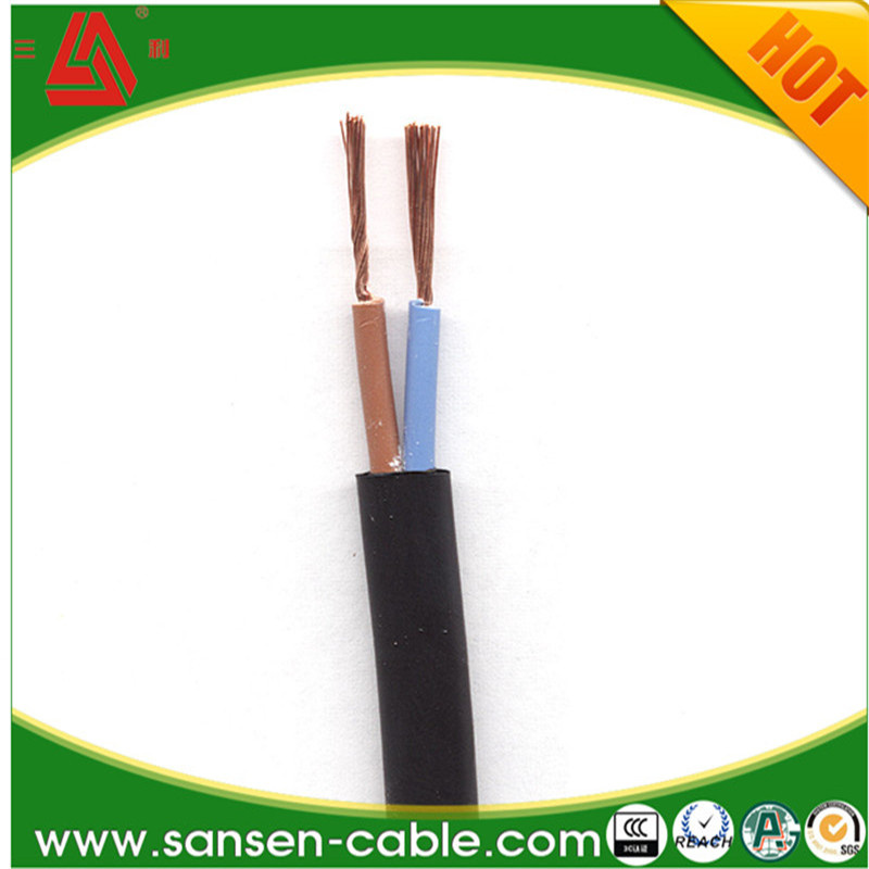 BVVB Type Flat Twin PVC Cabling Insulation PVC Jacket Cable