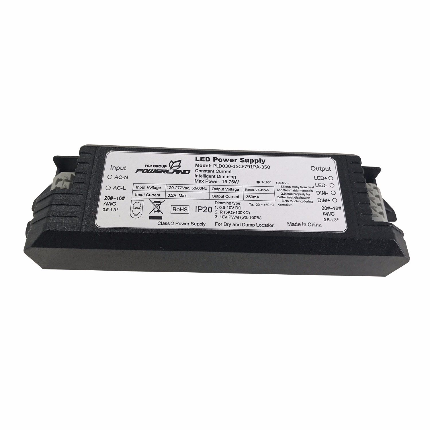 42W Adjustable LED Driver with Class P of UL