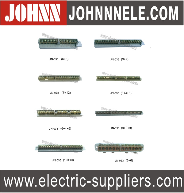 Jn-033 Type Barrier Terminal Block