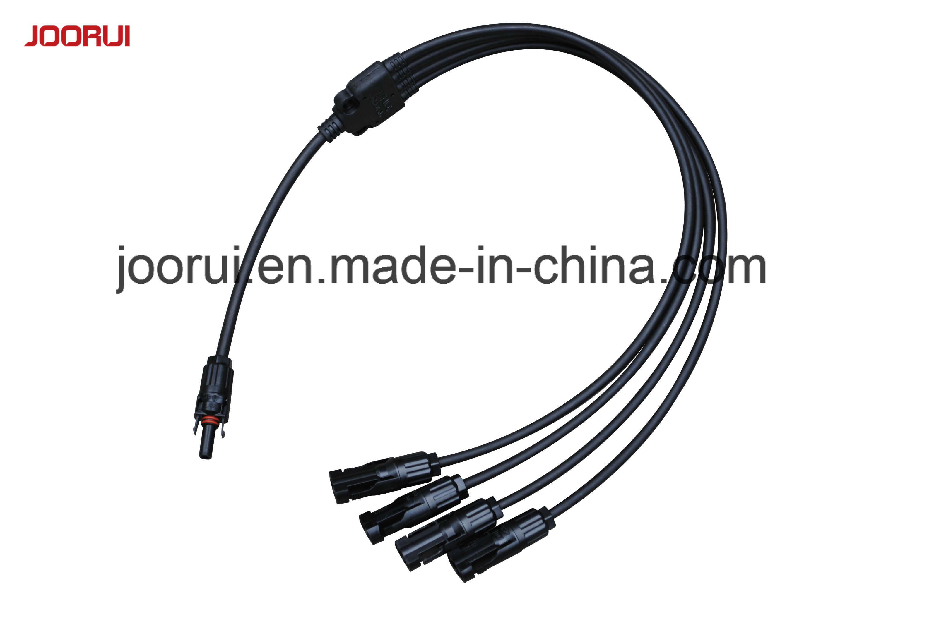 Mc4 Waterproof Connectors of One to Four Branch Solar Connectors