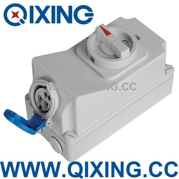 Qixing Cee/IEC International Standard Socket with Switches and Mechanical