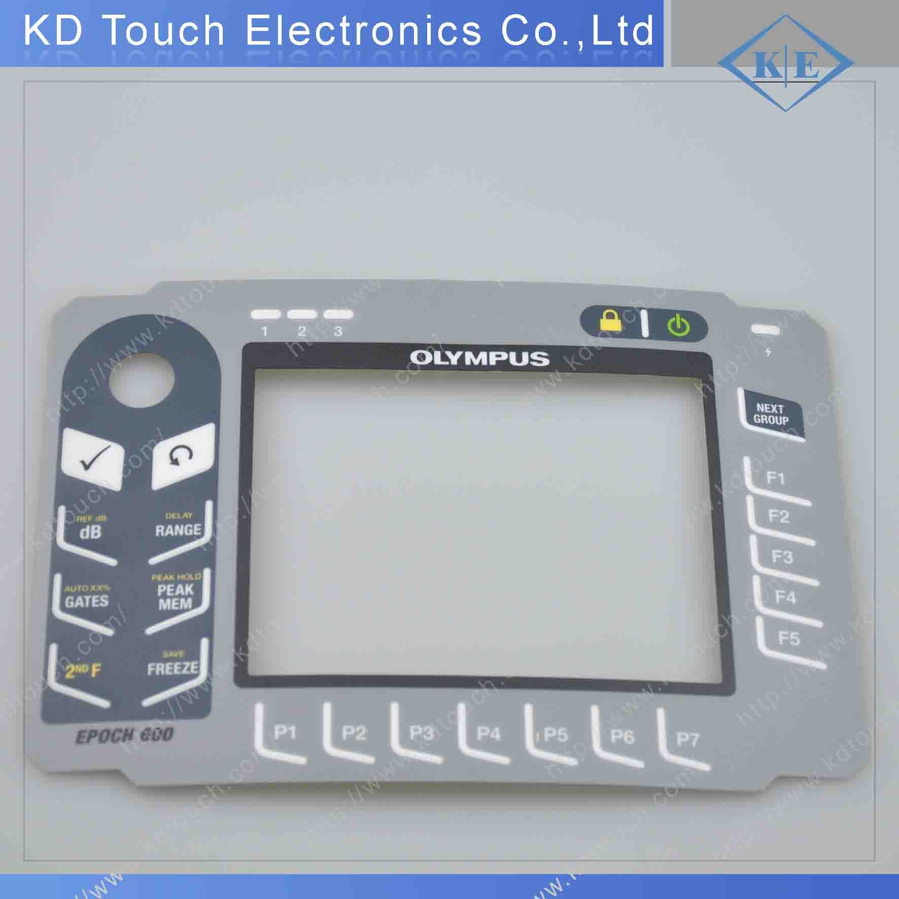 Olympus Graphic Overlay Control Panel