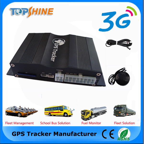 Harsh Breaking Alarm 3G GPS Car Tracker for Fleet Management