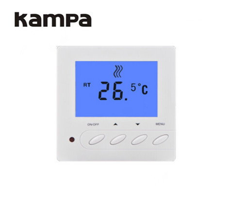 Factory Supply Non-Programmable LCD Room Thermostat for Electric/Water Floor