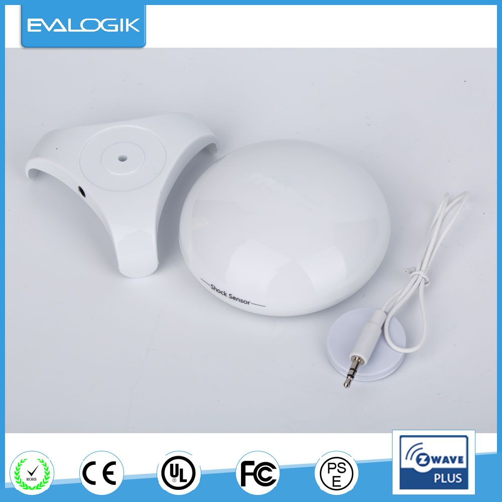 Z-Wave Shock Sensor Circular Version with FCC IC (ZW1105)