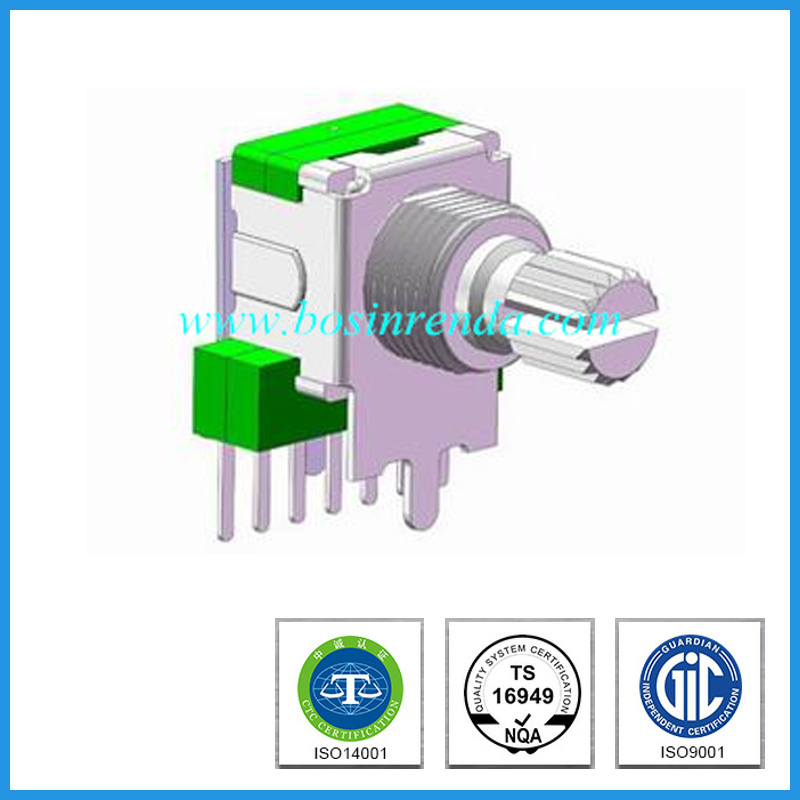 DC 16V 0.3A 4 Position Rotary Switch 12mm 4 Position Rotary Switch with Flat Shaft
