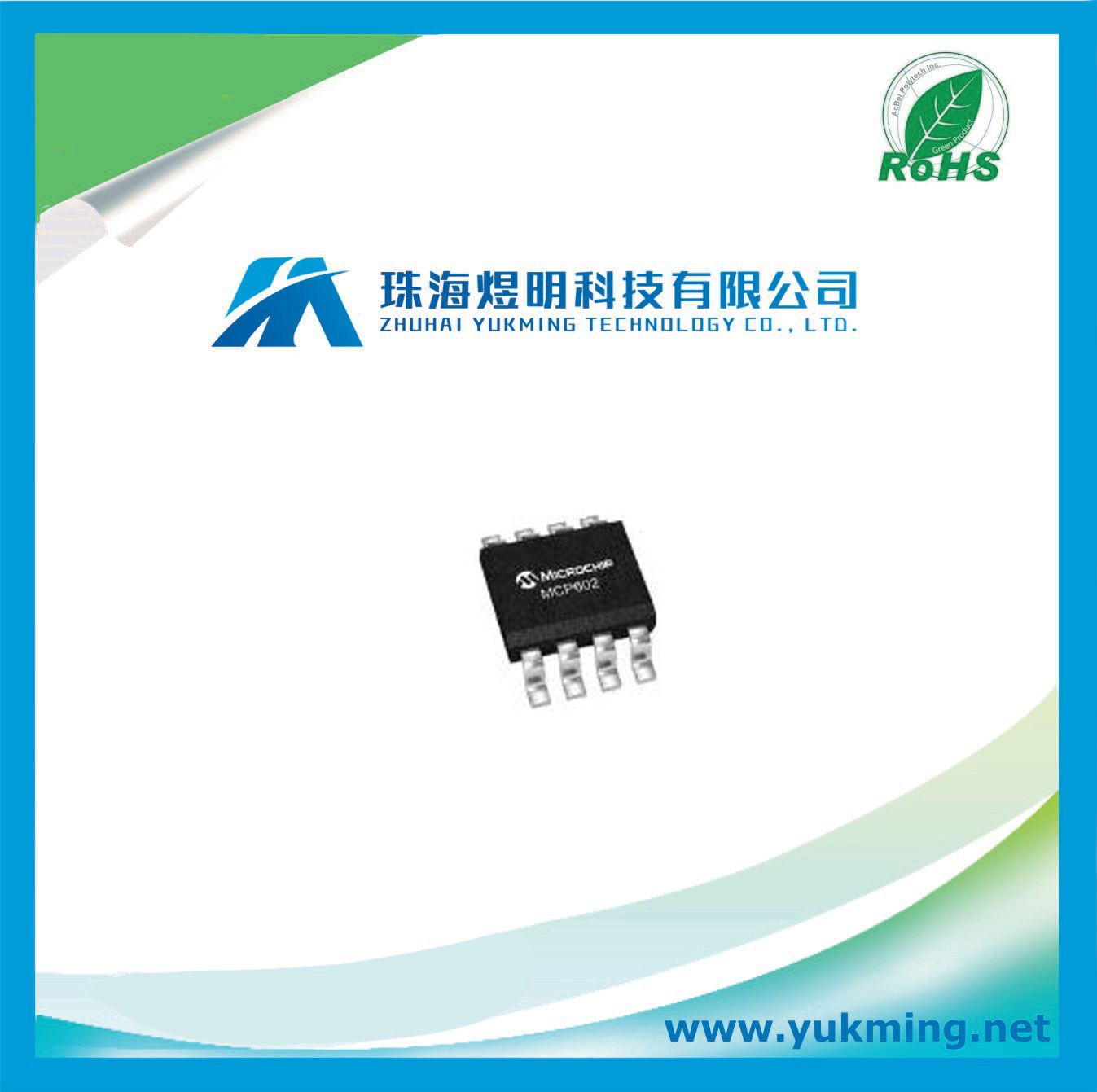 Integrated Circuit Mcp602isn of General Purpose Amplifier IC