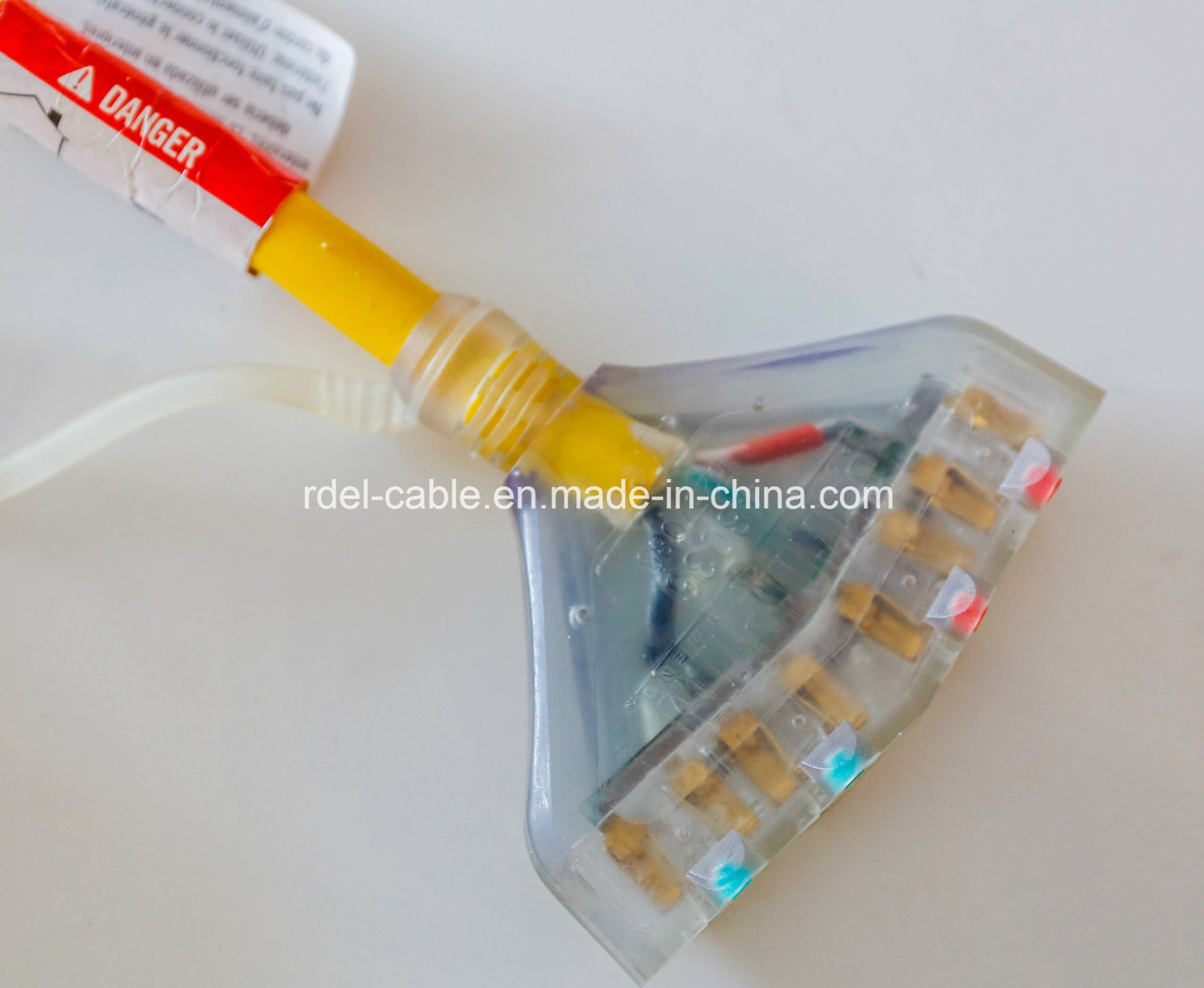 UL Lighted PVC Transparent Extension Cord