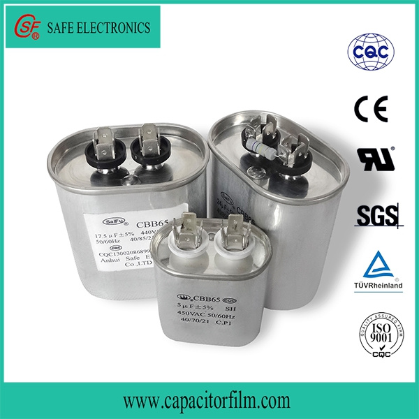 Metallized High Quality 60UF AC Motor Capacitor