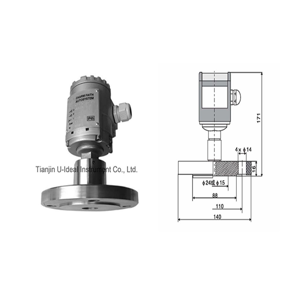 Flange Static Pressure Liquid Level Transmitter