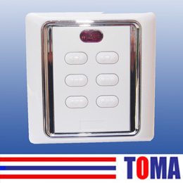 Wall Switch and Receiver Tmr02 for Roller Shutter and Door