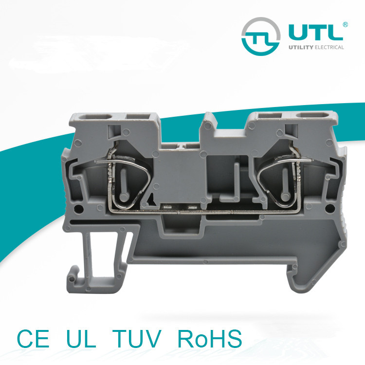 24-10AWG Spring Type High Current Euro Terminal Block
