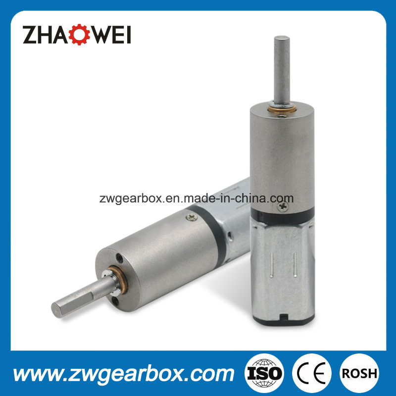 12mm 3V DC Geared Motor with Metal Shell Planetary Gearbox