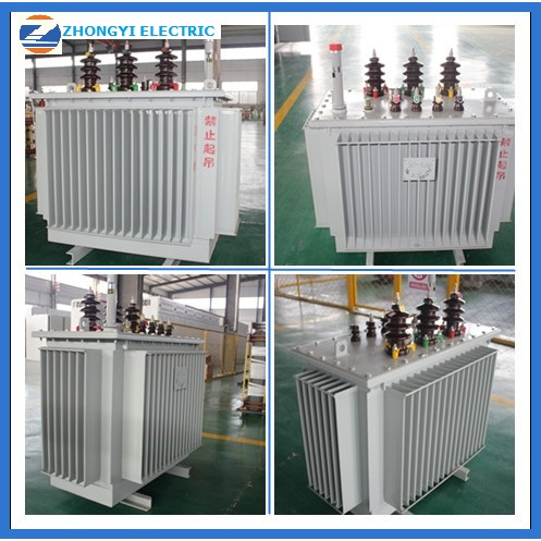 High Stability 10kv-20kv 500kVA Three Phase Oil Immersed Electrical Power Transformer.
