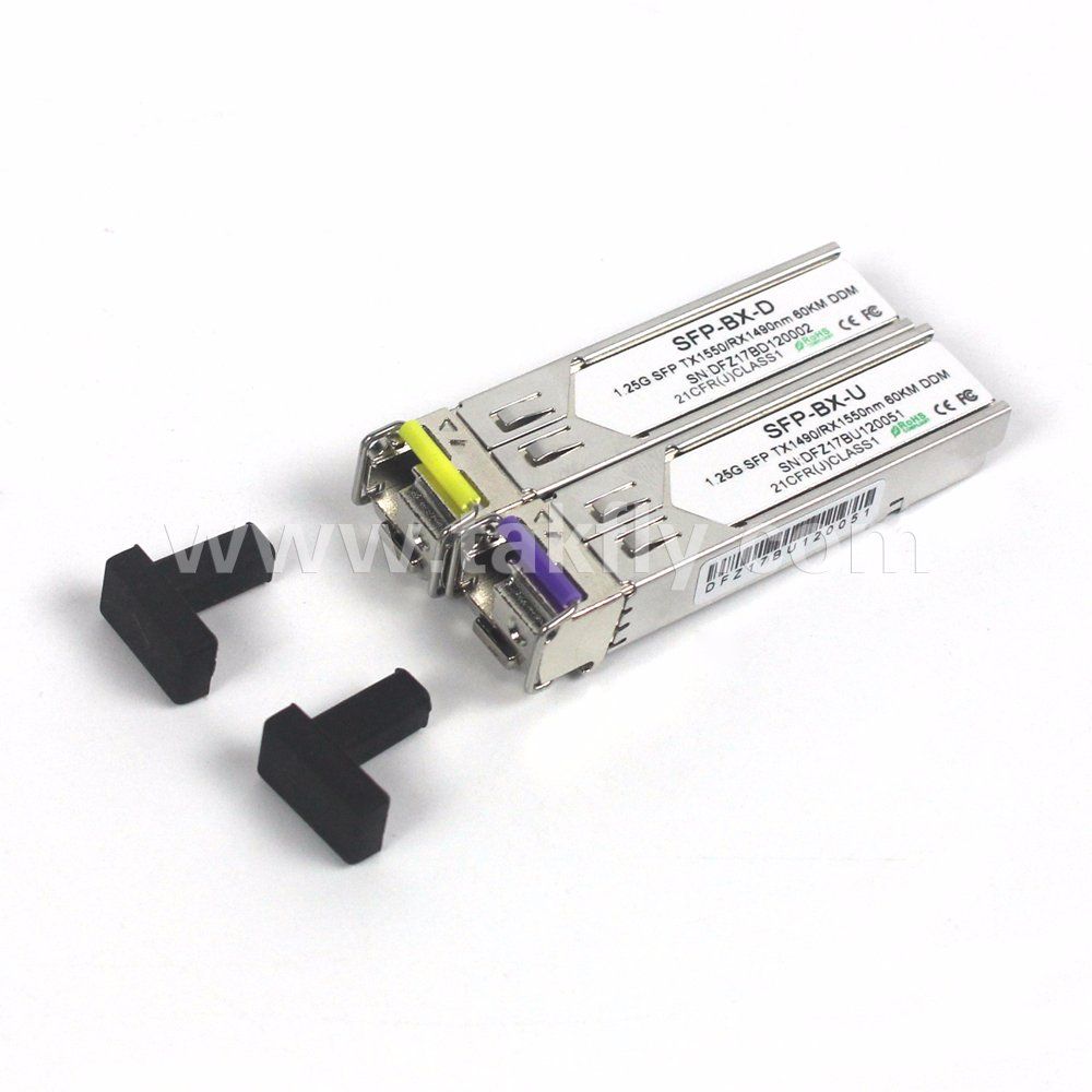 1.25g Sm 60km 1490/1550nm Bidi SFP Transceiver Module with Ddm