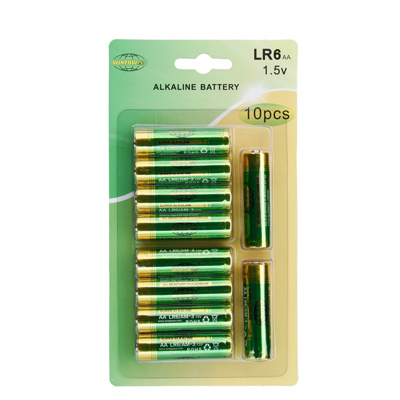 Super Alkaline Primary Dry Battery, Lr6 1.5V