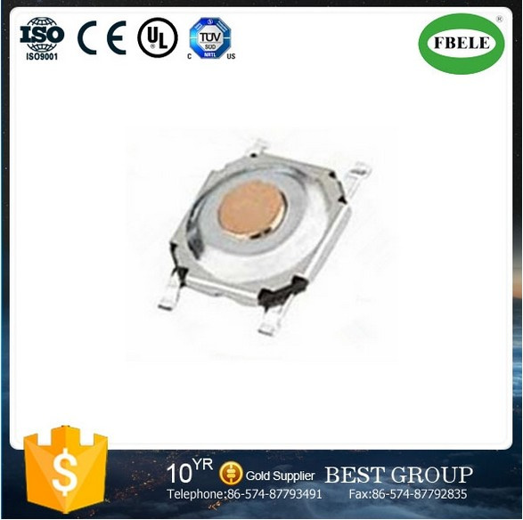 High Quality 0.3A Ultrathin Without Cover Push Touch Tact Switch