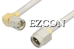 SMA Male to SMA Male Right Angle Cable
