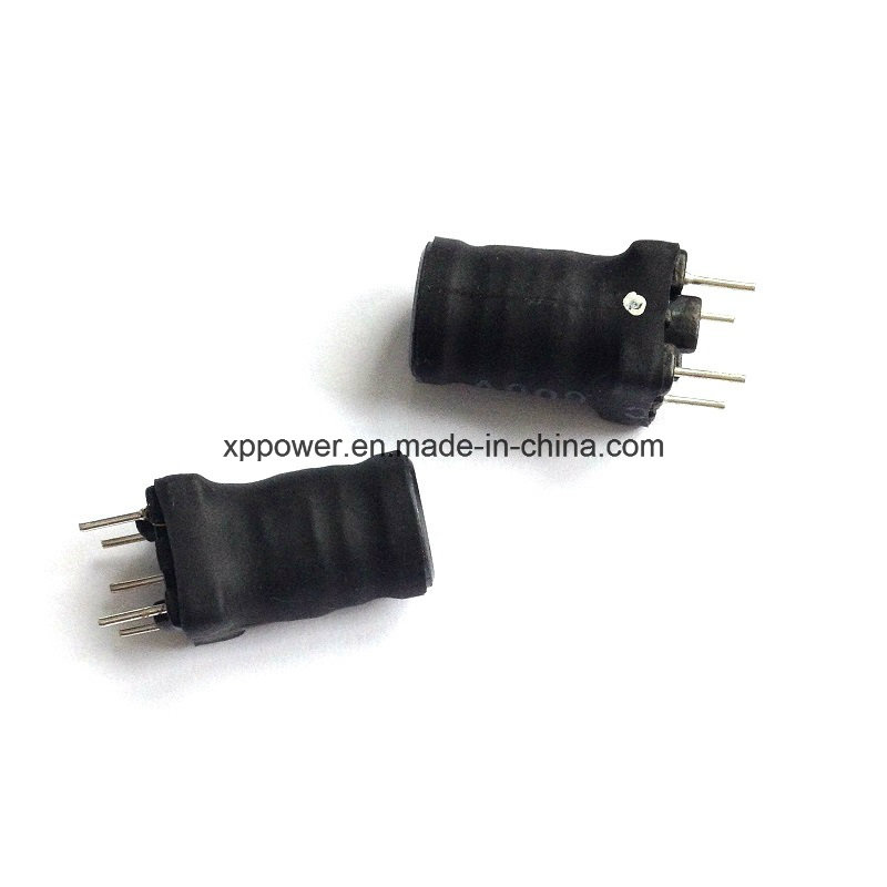 Drum Core Electronic Magneticcommon Mode Leaded Inductors 4 Pins