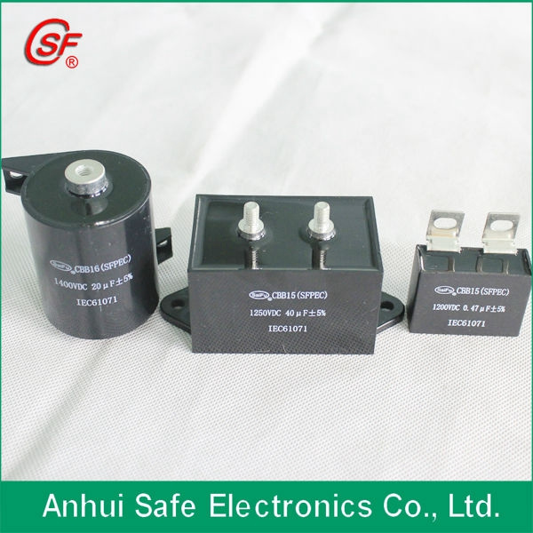 Welding Machine Capacitor Cbb15 Cbb16 1200V 1250V 1400V