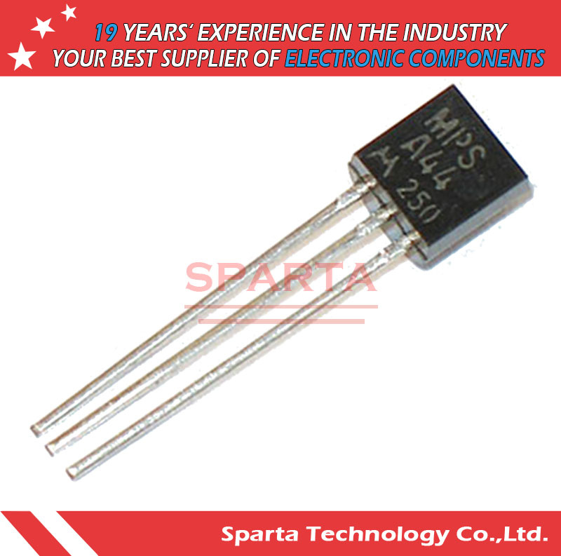 Mpsa44 to-92 NPN Gp Bjt Automotive 3-Pin Ammo Triode Transistor