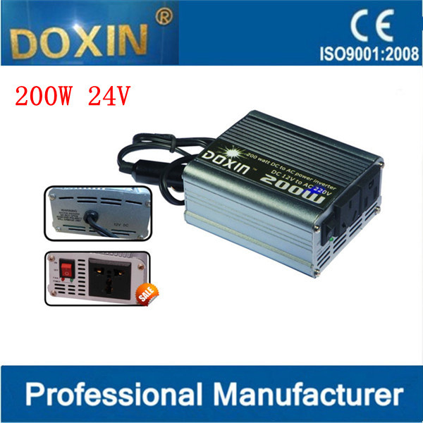 Car Inverter 200W 24V 220V Modified Sine Wave Inverter