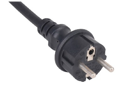 VDE Europe Plug Power Cord