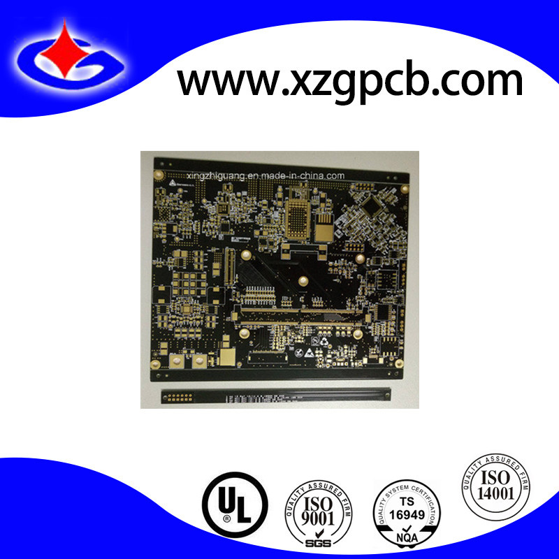 6layers Imerision Gold PCB with Impedance Control Test Bar