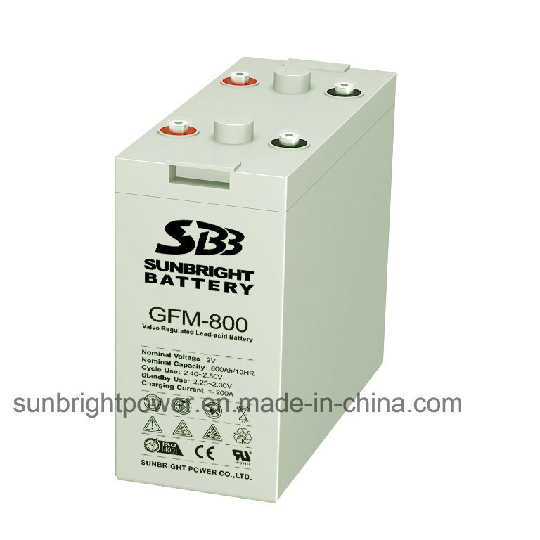 Deep Cycle 2V800ah Maintenance Free Solar Power Gel Battery