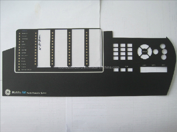 Embossed CNC Printing Film Panel Overlay Membrane Keyboard
