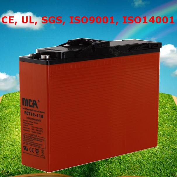 Telecom Battery Communication Battery Front Terminal Batteries 12V