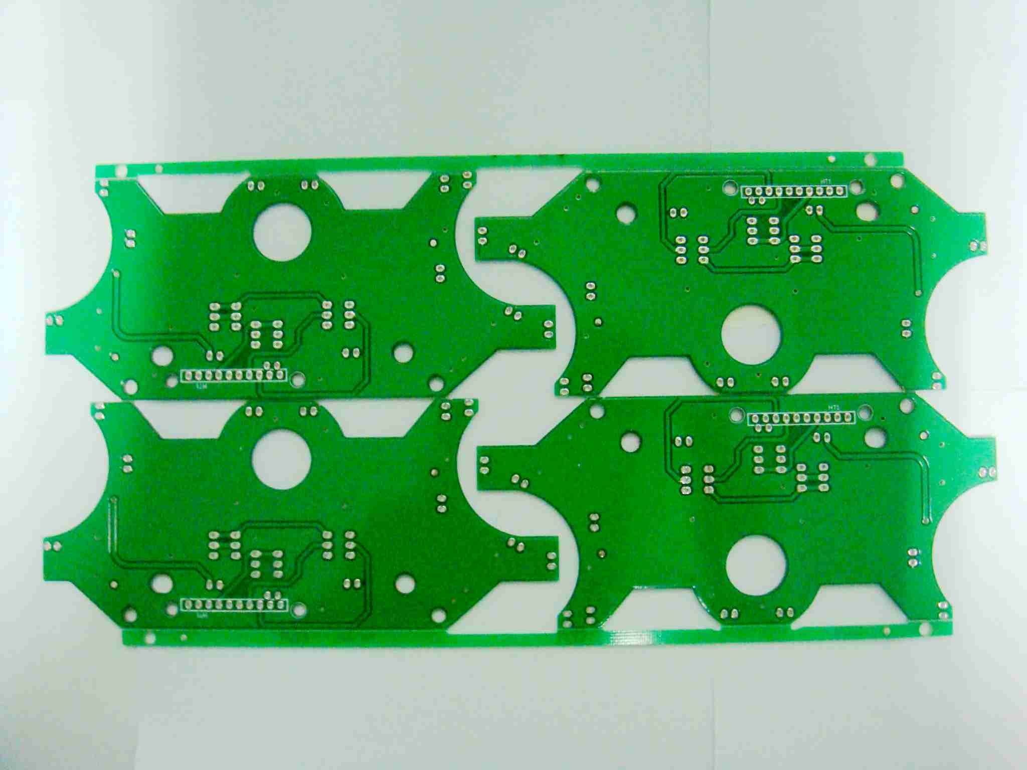 Double-Side Fr4 Green PCB with 2layer HASL PCB