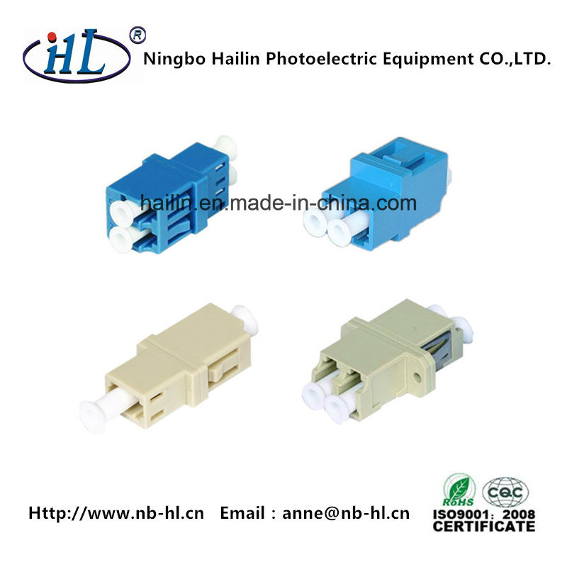 LC/PC Duplex Fibre Channel Adapter for Fiber Optic Panel