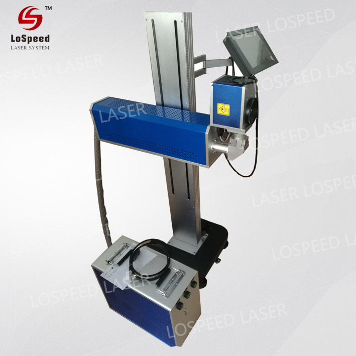 20W Online Flying Fiber Laser Marking Machine for Production Line