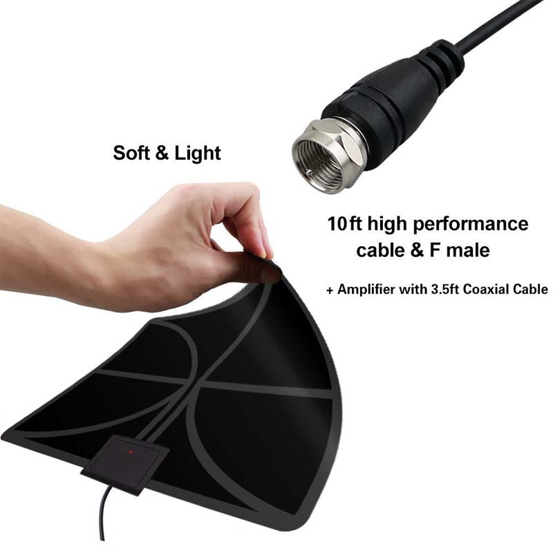 Best 60 Miles Long Range with HDTV Amplifier Signal Booster for Indoor