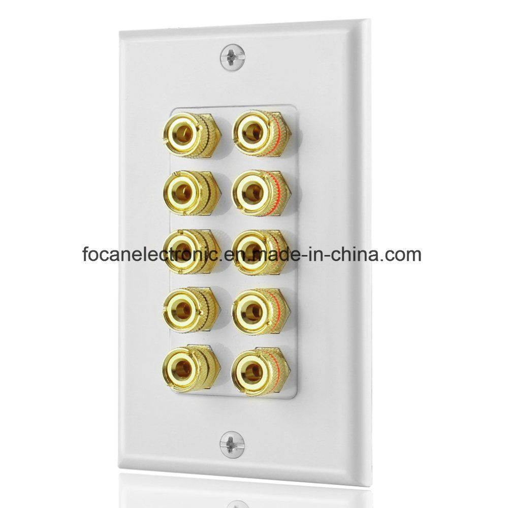 AV Wall Plate Wall Socket Face Plate