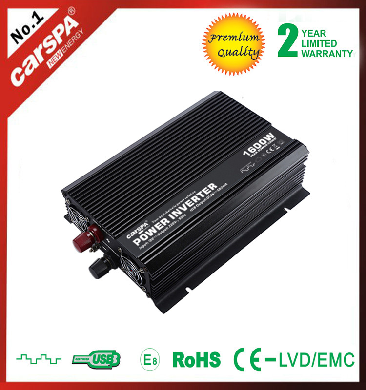24V 1600W DC to AC modified sine wave power inverter