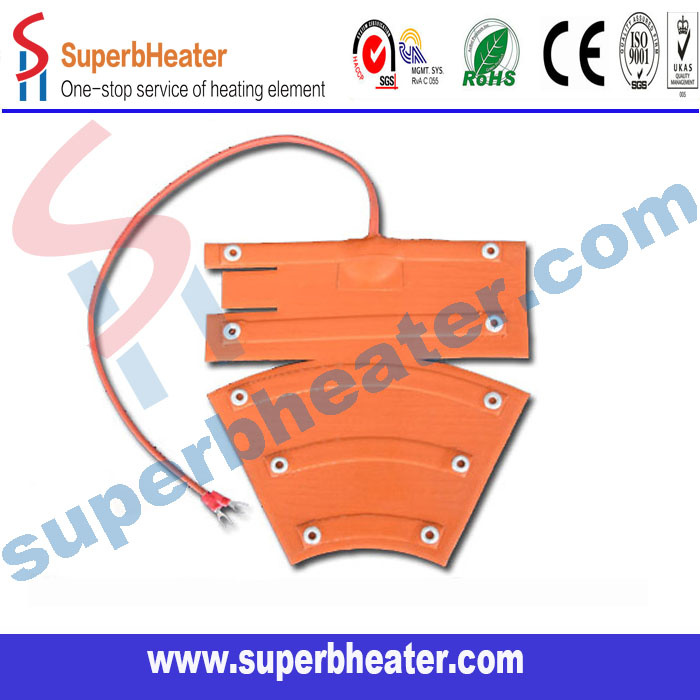 Silicone Rubber Heater Solar Powered Portable Heater 12V