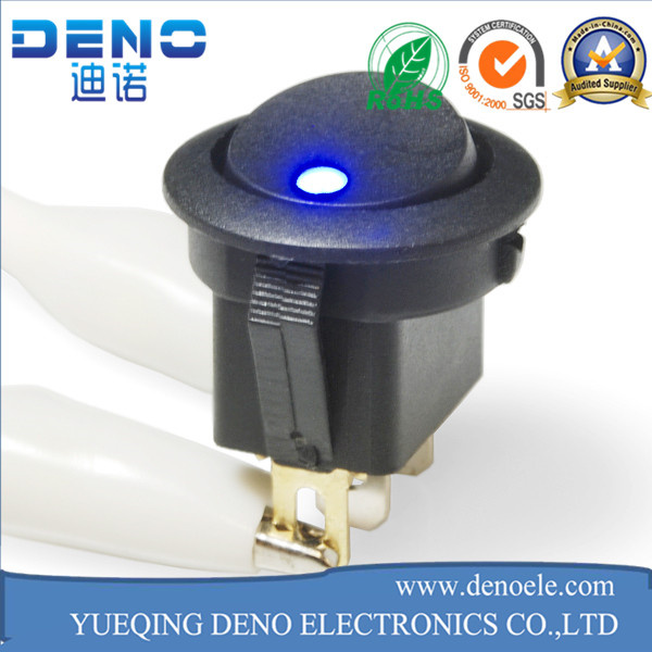 UL Approval 6A 250V 10A 125V Copper Pins Rocker Switch