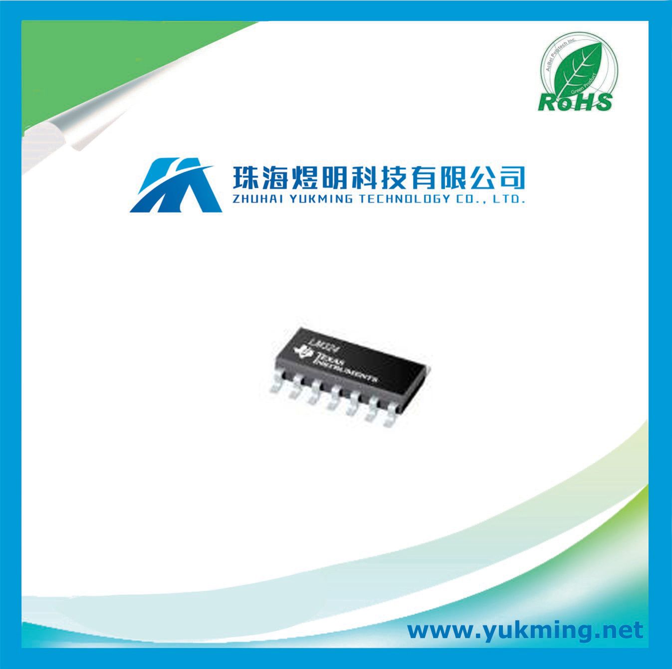 Integrated Circuit Sn74act14D of Inverting Schmitt Trigger IC