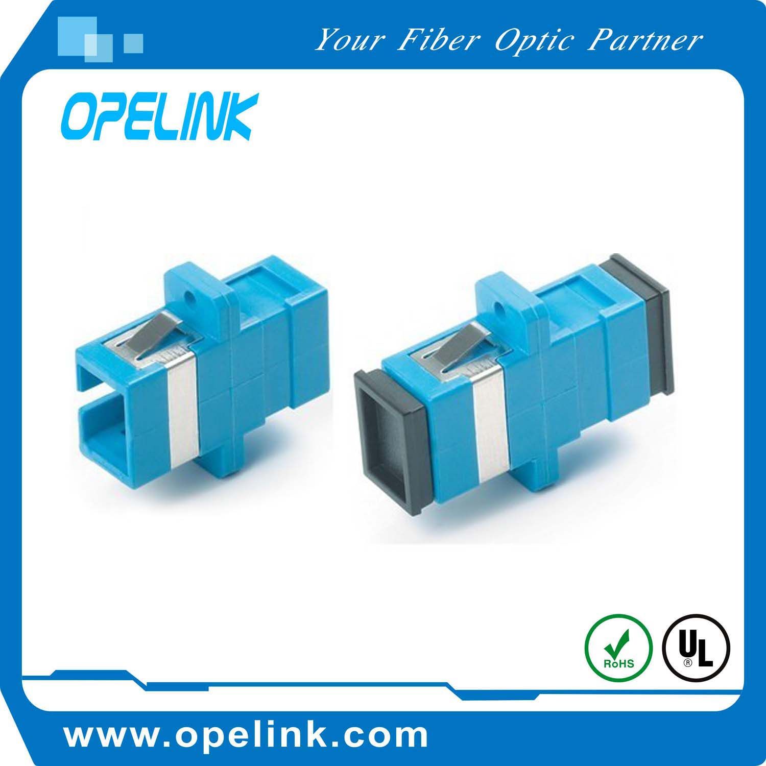 Sc   Fiber Optic Adapter Simplex