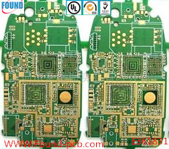 LED Driverl 2V with Green Oil Rigid Flex PCB