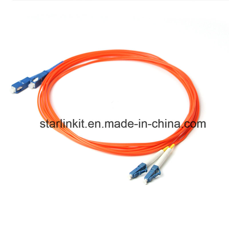 LC LC Om2 50/125 Multimode Fiber Optic Patch Cord Cable