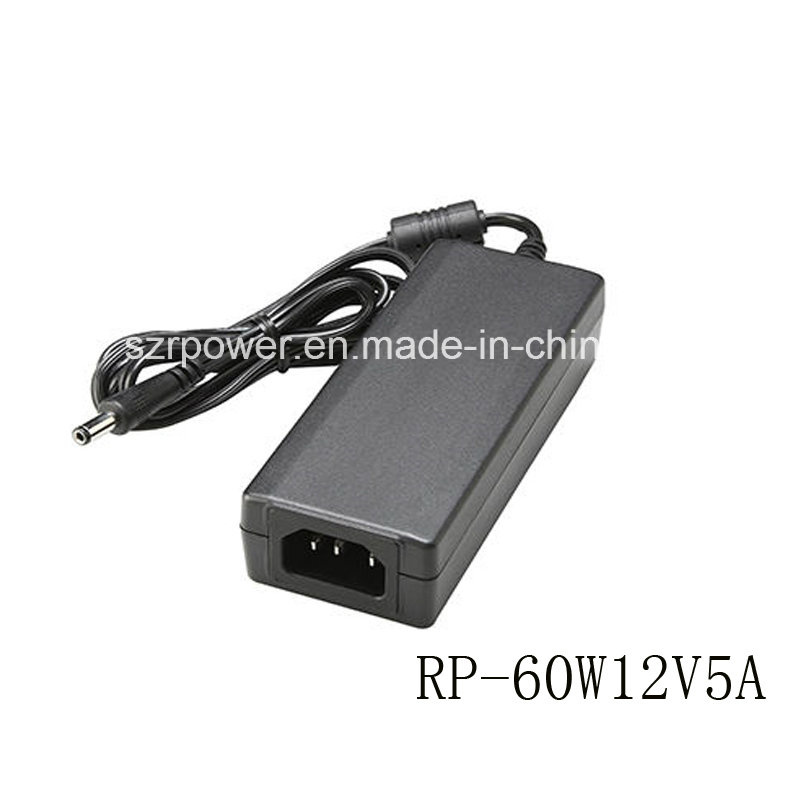 AC/DC Adapter 12V 5A Switching Power Adaptor for Laptop Computer