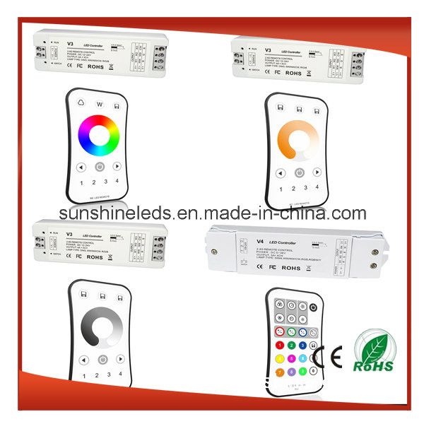 LED Controller (RGB/WiFi/DMX/RF/IR/SD Card/Touch)
