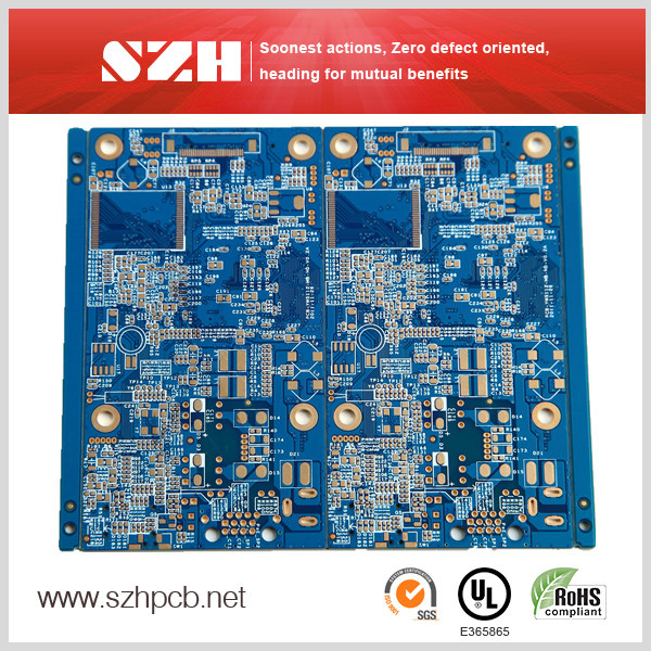 4layer Green Solder Mask Immersion Gold PCB